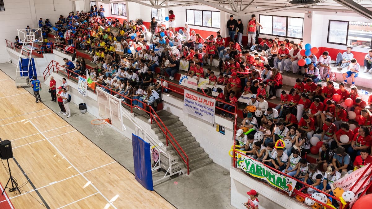 Más de 1.800 deportistas dieron inicio a las XXI Olimpiadas Veredales de Rionegro