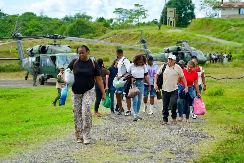 Liberadas las personas retenidas por el ELN en vías de Chocó. Foto: Cortesía
