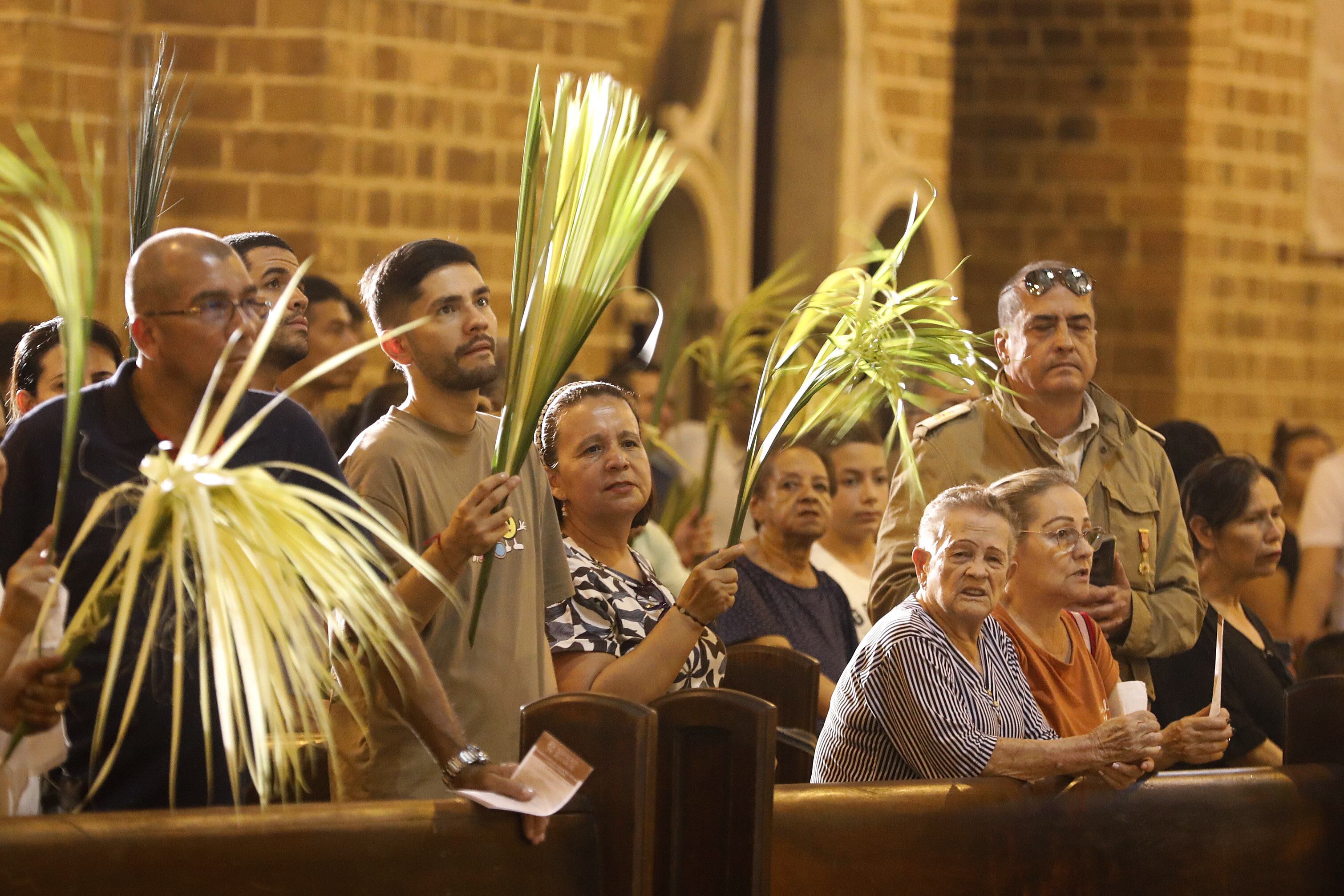 Imagen de referencia Domingo de Ramos. Cortesía: EFE/Luis Eduardo Noriega Arboleda