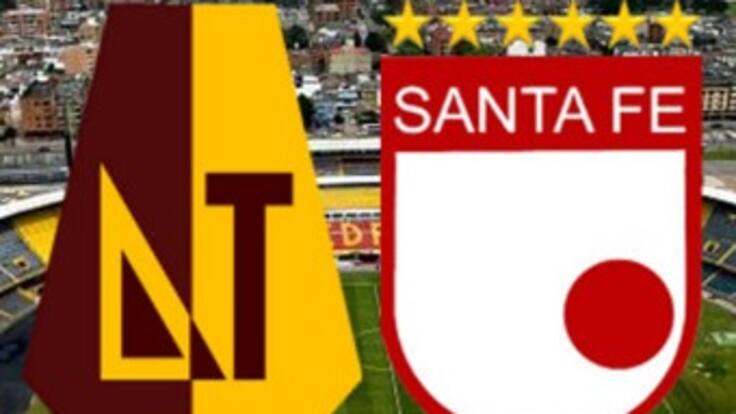 Tolima y Santa Fe con el objetivo de ratificar su buen momento