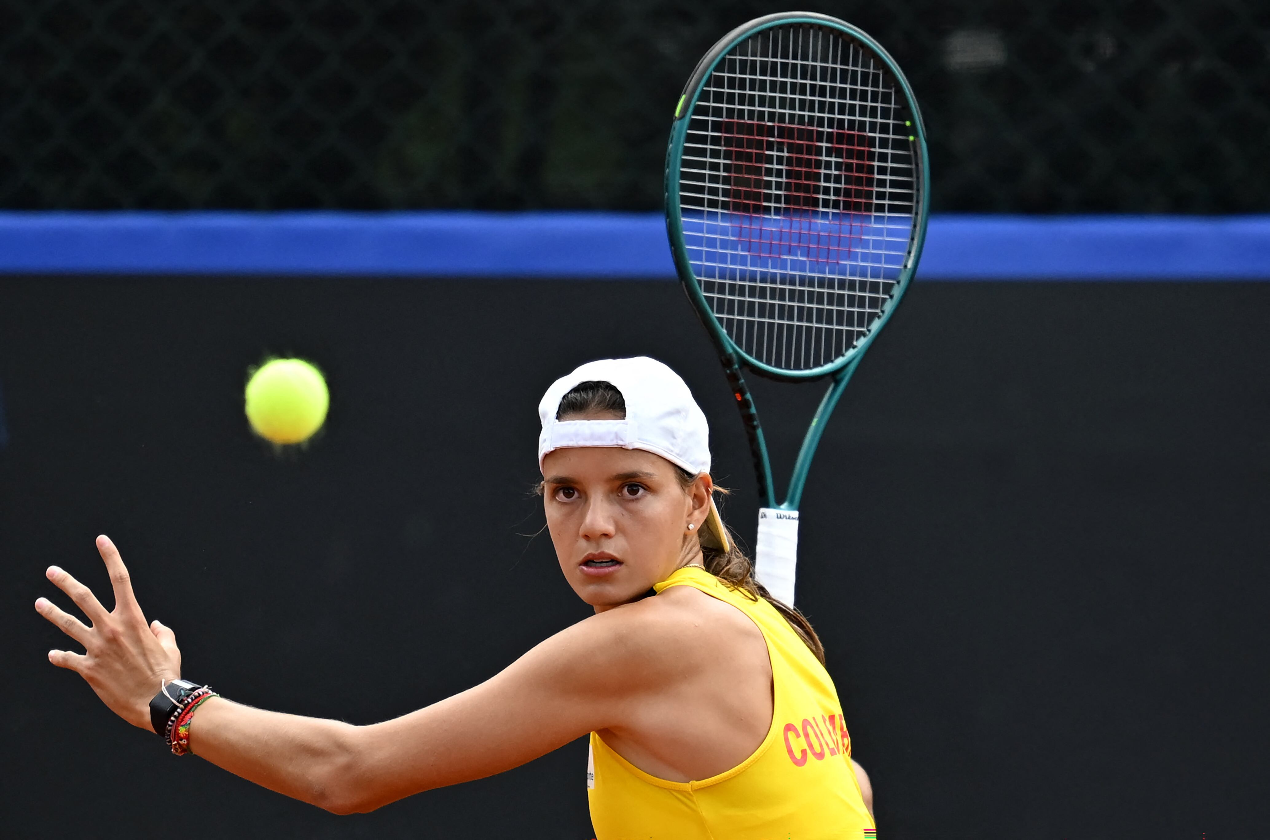 Emiliana Arango (Photo by Raul ARBOLEDA / AFP) (Photo by RAUL ARBOLEDA/AFP via Getty Images)