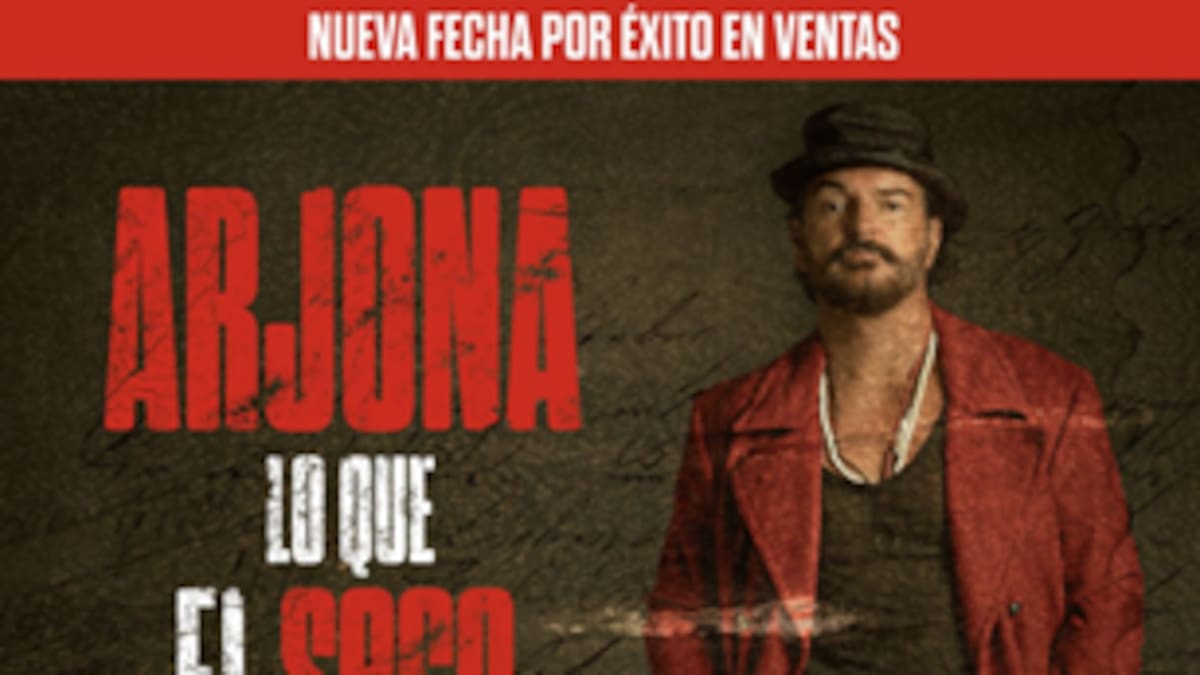 Ricardo Arjona anuncia segunda fecha en Bogotá tras éxito en ventas