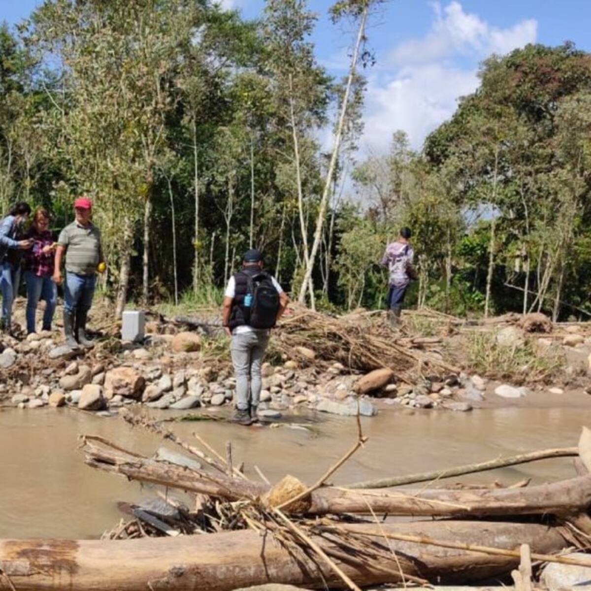 Municipio de Pitalito, Huila afectado por el invierno