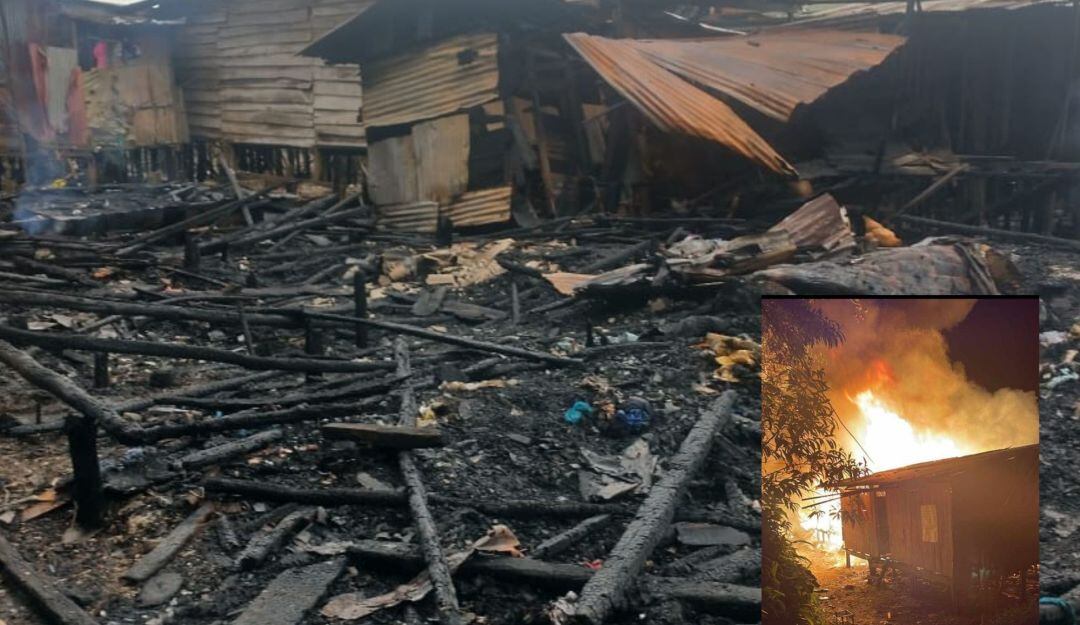 Incendio en Buenaventura