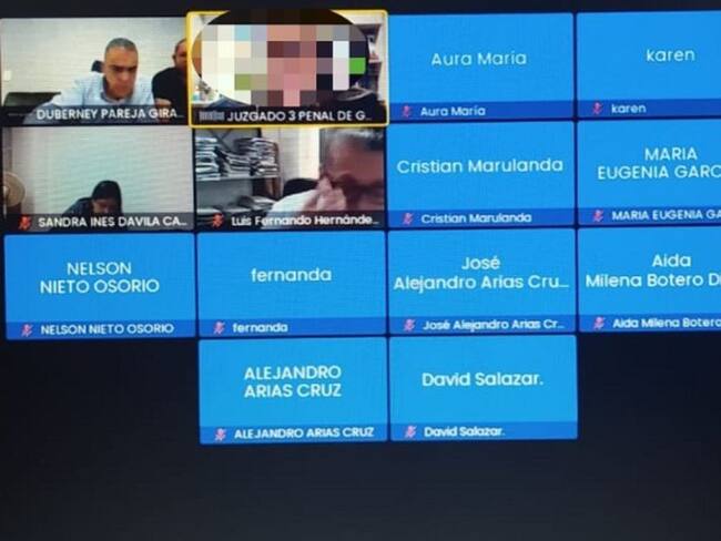 Informe audiencias caso homicidio en Laureles de Armenia