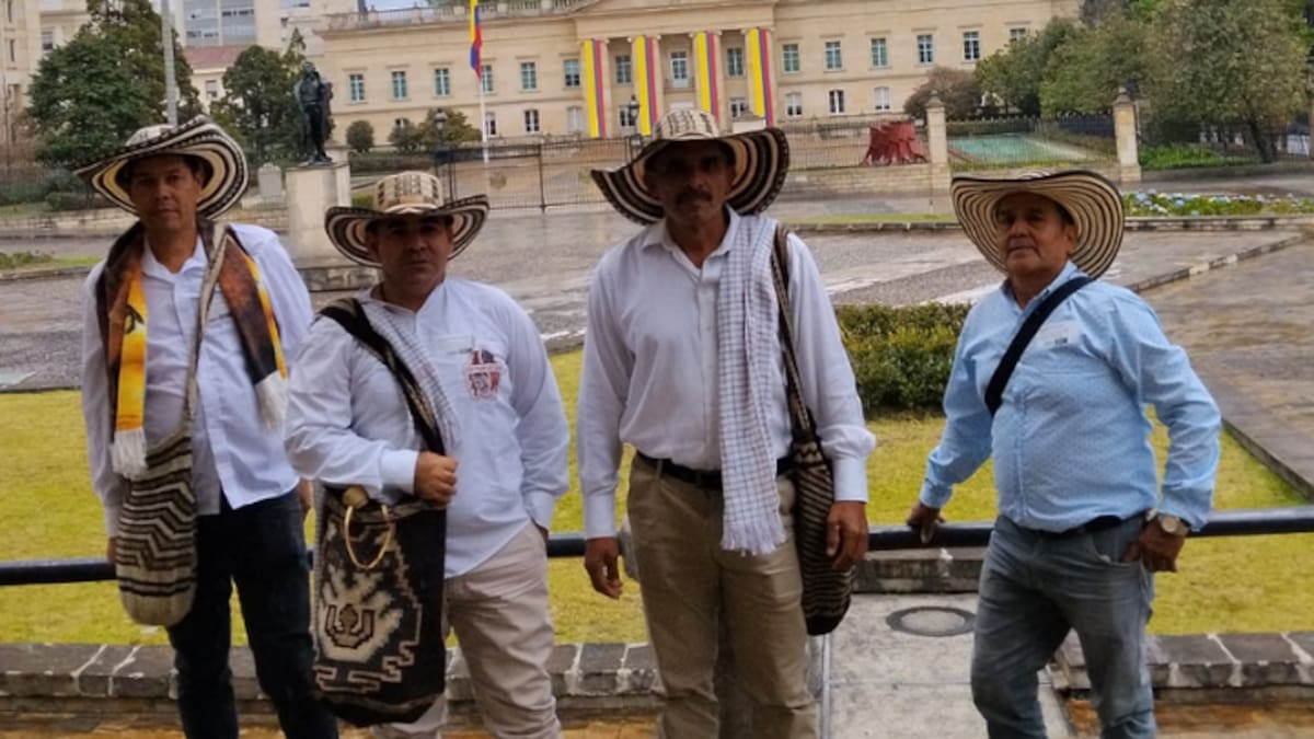 Campesinos de Palmor llegan a Bogotá para defender sus tierras ante proceso de restitución