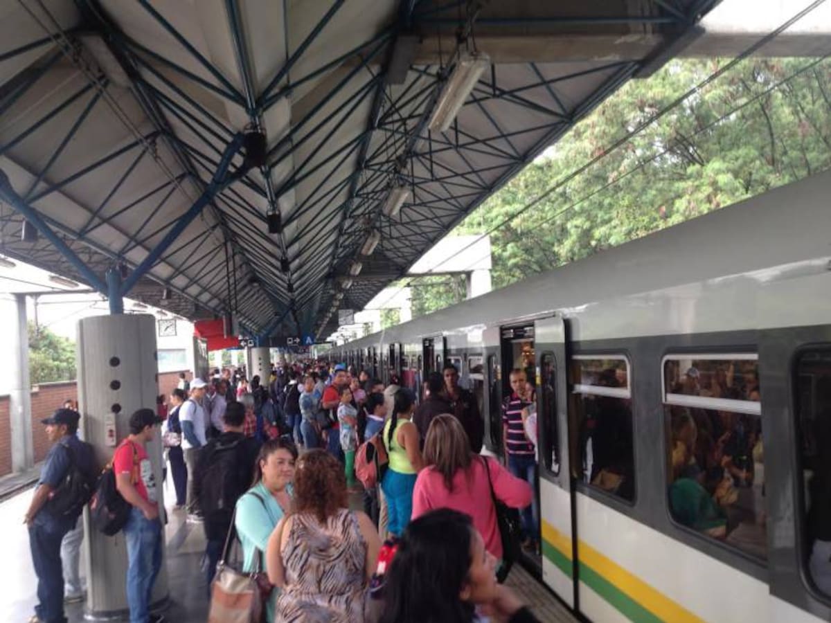 Restringida operación del Metro en estaciones del norte del Valle de Aburrá