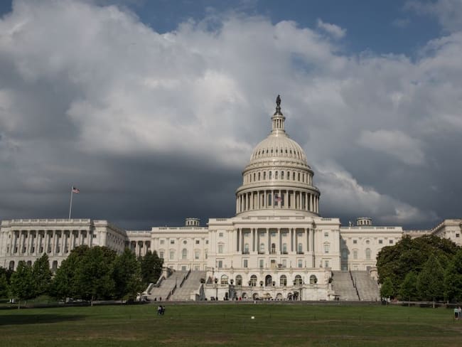 Vista del Capitolio en Washington
