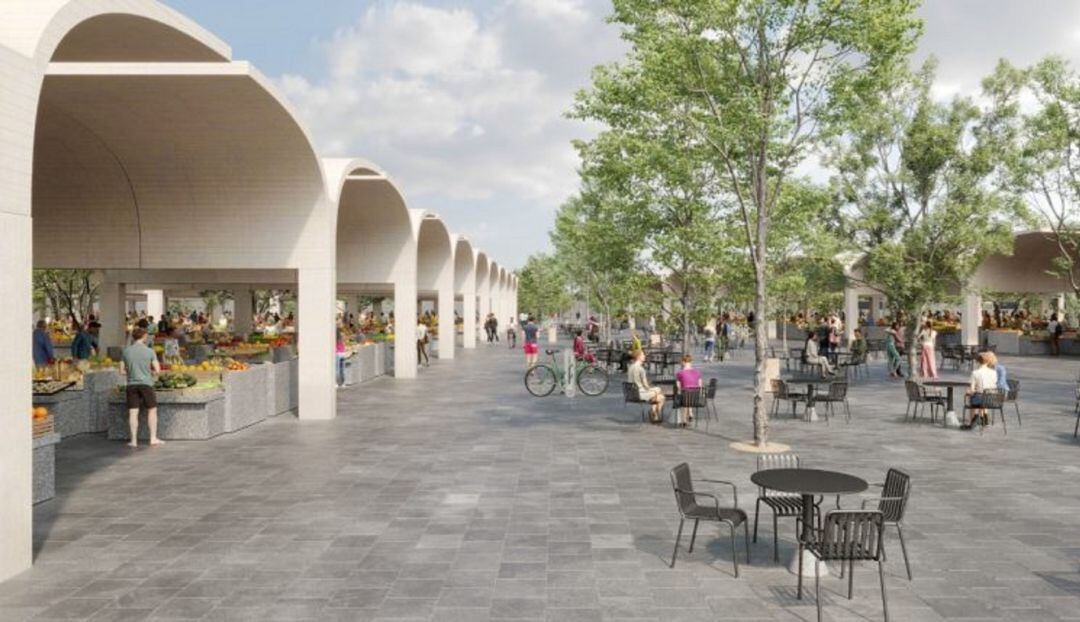 Así lucirá el Gran Bazar. 