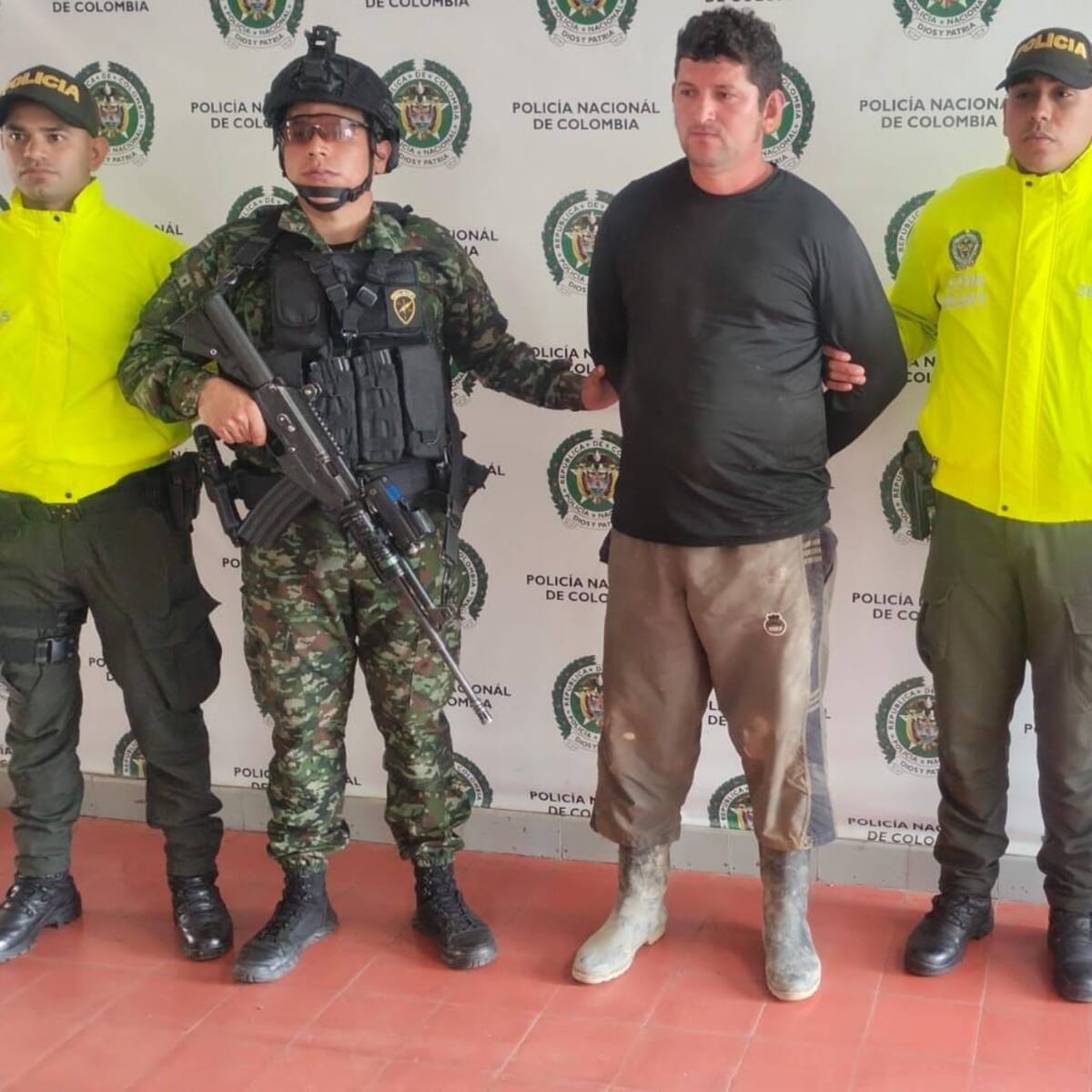 Capturaron a Pablo, líder del clan del golfo en Urrao