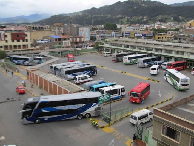 Terminales de transporte en Boyacá están vacías por emergencia de Covid-19