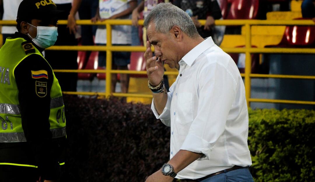 Hernán Torres se encuentra al frente del Deportes Tolima desde el 2020.