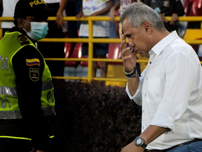 Hernán Torres se encuentra al frente del Deportes Tolima desde el 2020.