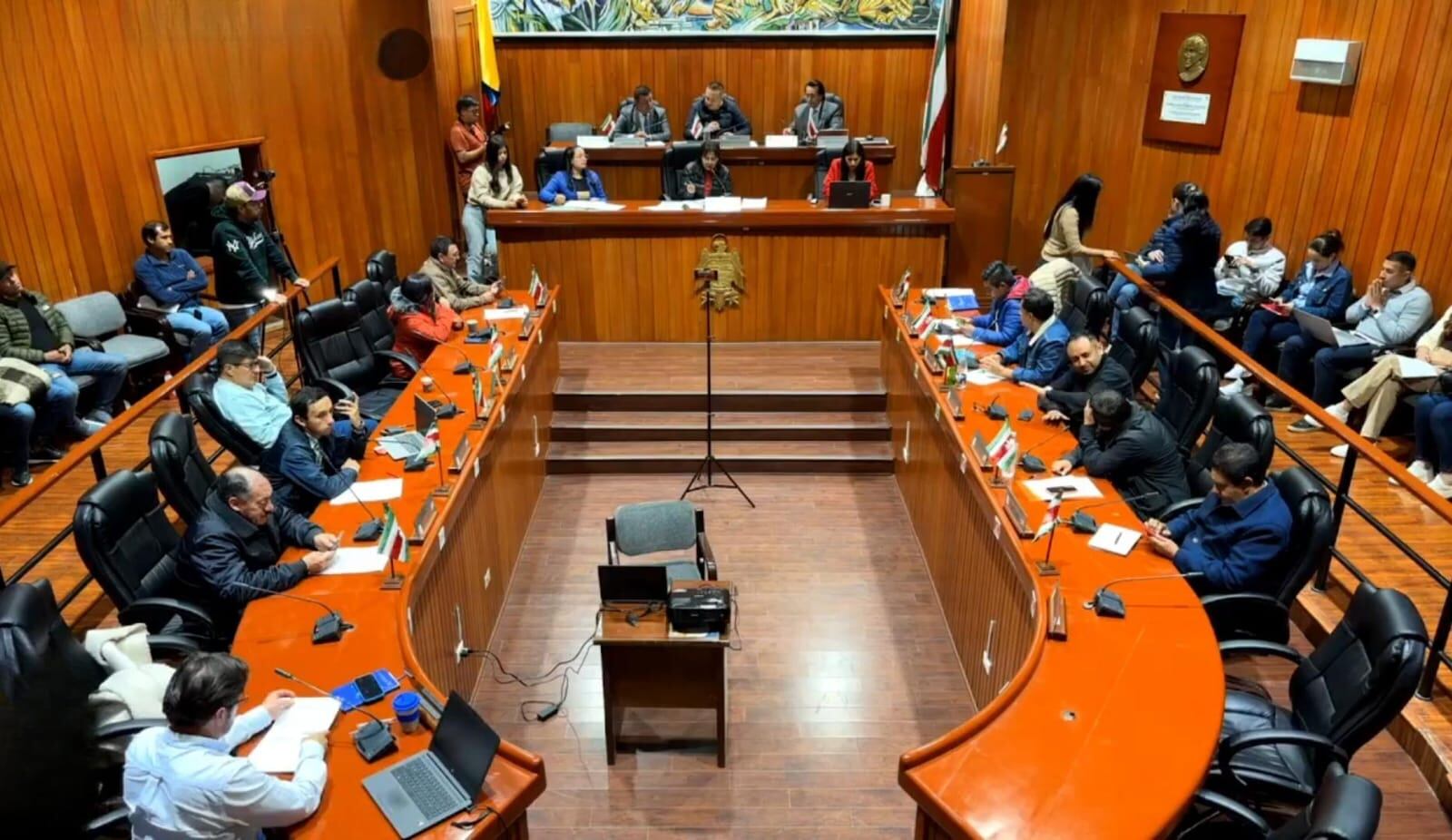 La Asamblea de Boyacá clausuró las sesiones extraordinarias este lunes 6 de enero de 2025 / Foto: Suministrada.