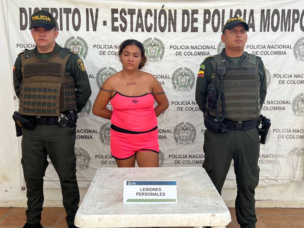 Mujer fue capturada en Mompox por presunta agresión a menor de edad