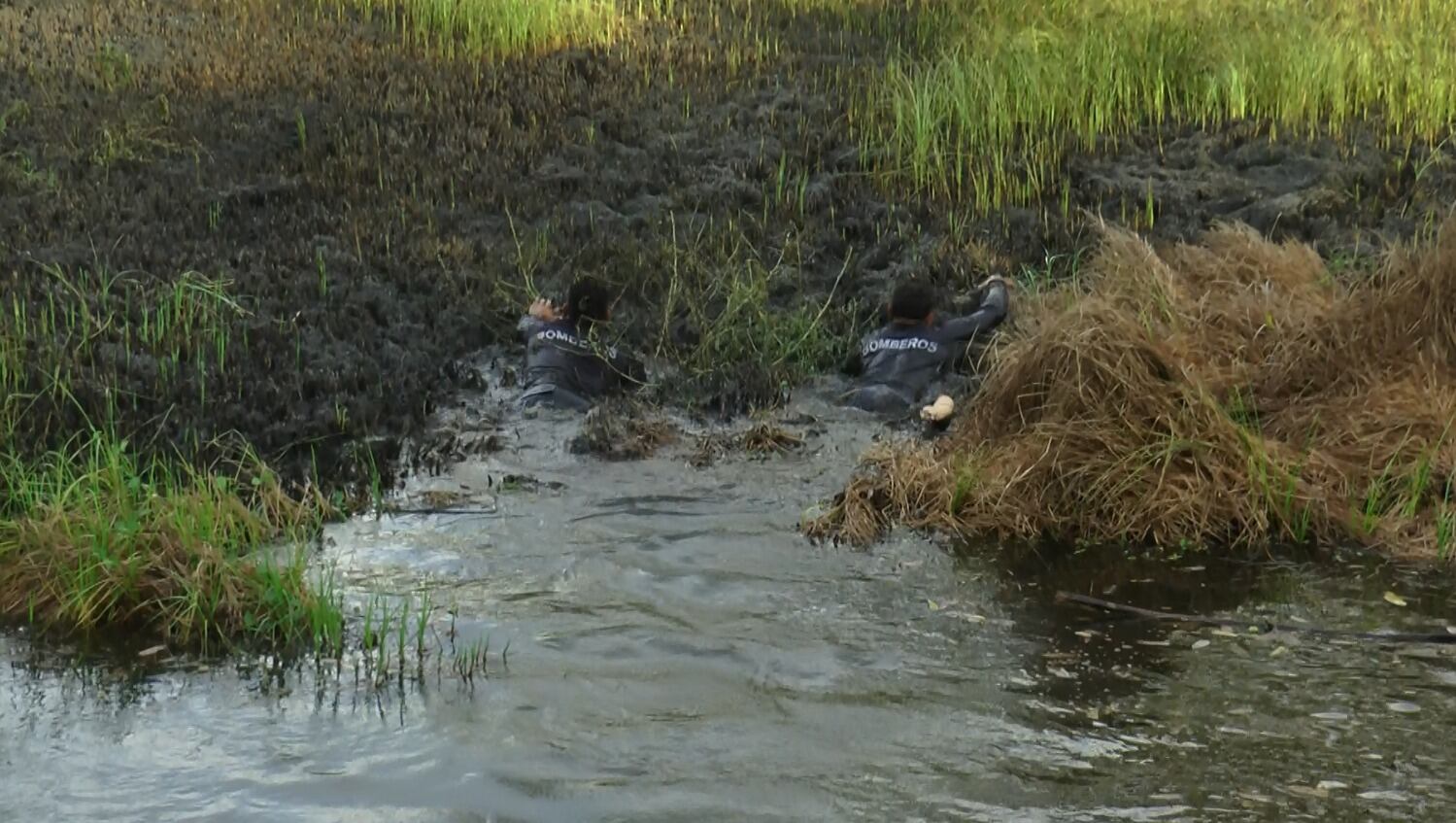 Bomberos buscan incendio- foto cortesía para Caracol Radio