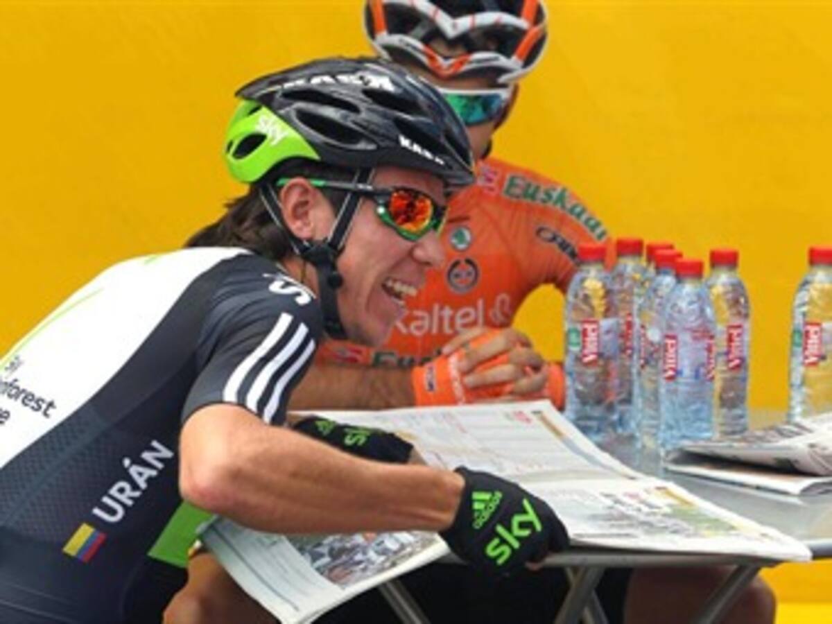Rigoberto Urán arribó 13 a Luz Ardiden. Thomas Voecler sigue líder del Tour