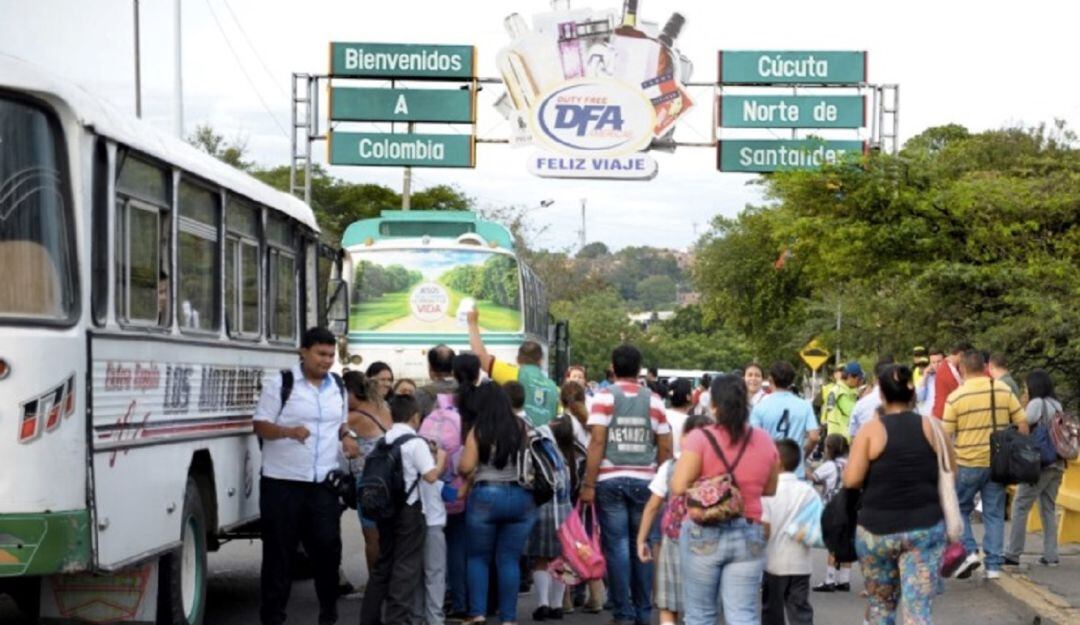 Frontera colombo-venezolana. / Foto: Archivo.