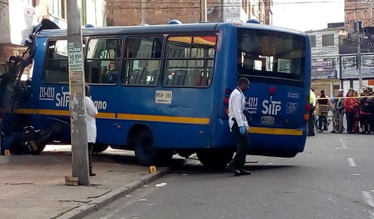 Accidente de SITP en Bosa 