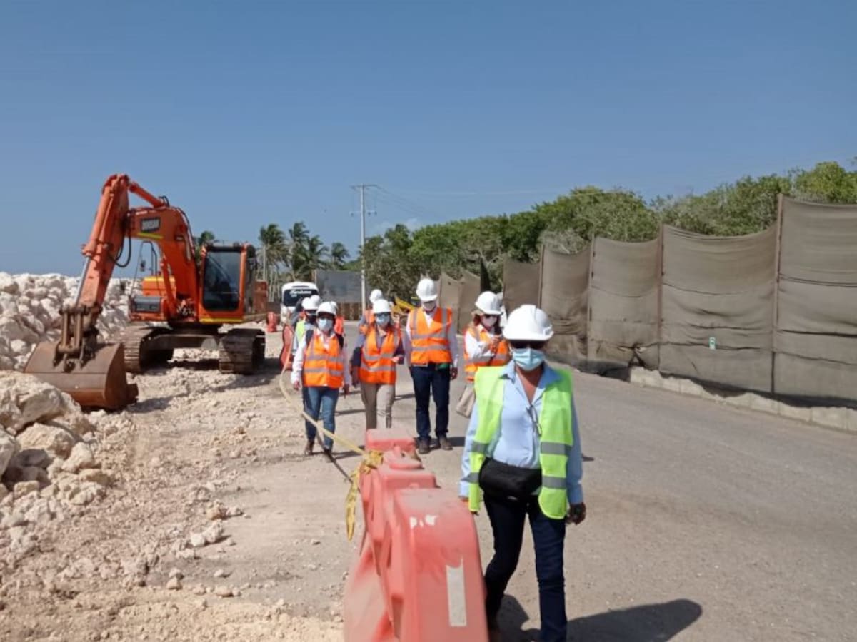 Pedraplén de Playetas fue inspeccionado por ANLA y Parques Nacionales