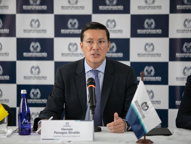 Hernán Penagos. Foto: Registraduría