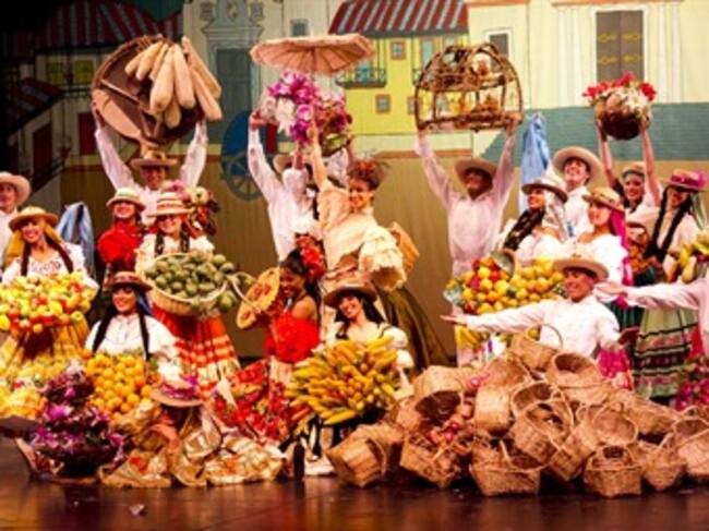 Muestra folclórica del legado Osorio Foto: Ballet de Colombia