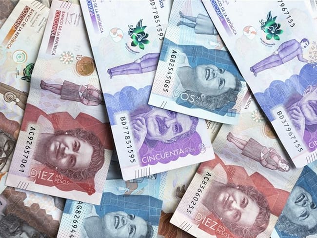 Imagen de referencia de dinero colombiano. Foto: Getty Images / Fredy Sanchez
