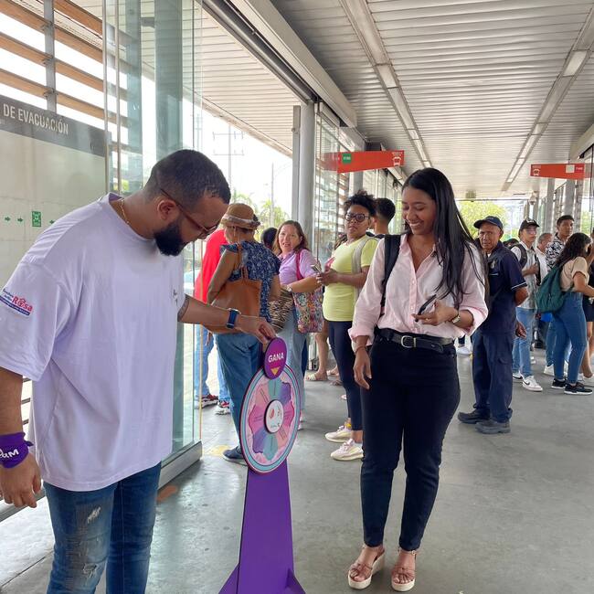 ‘Transcaribe para todas: ella se mueve segura’