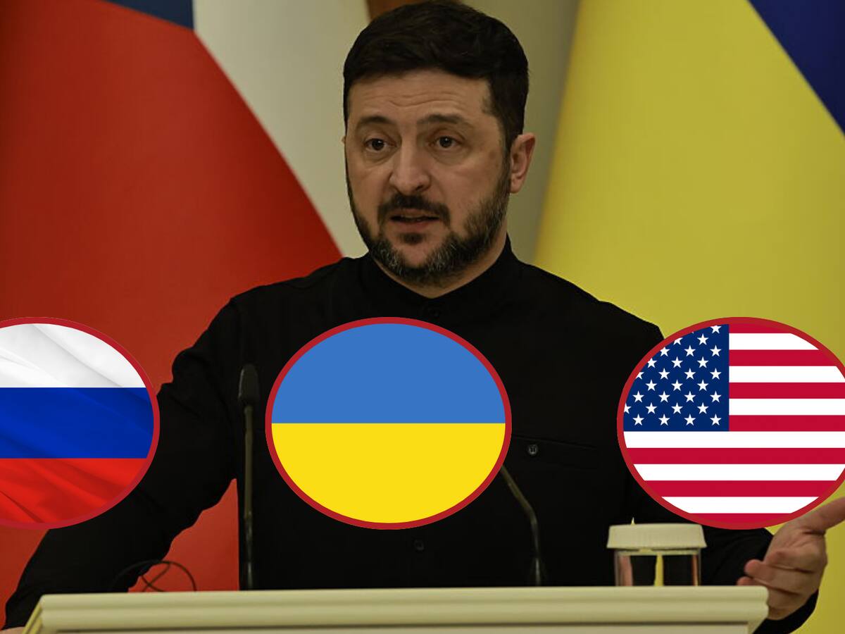 Zelenski dijo que podrían celebrarse nuevas reuniones con Rusia y EE.UU. esta semana