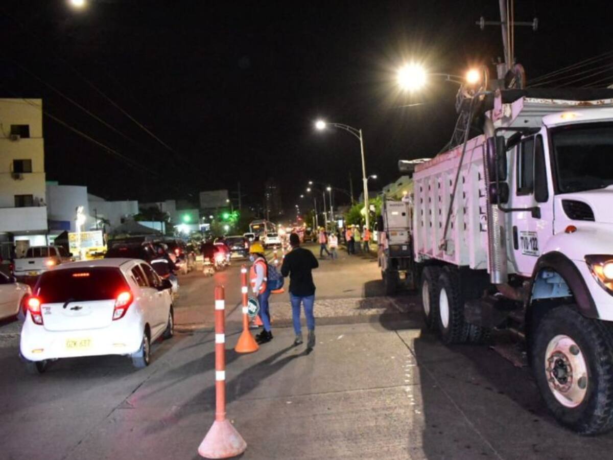 Transcaribe inició plan de contingencia por obras en malla vial