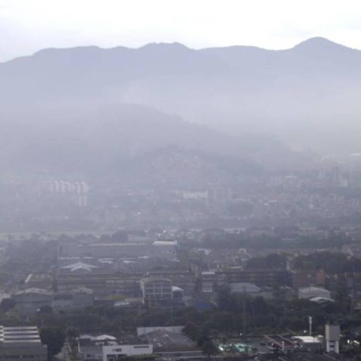 Calidad del aire en el Valle de Aburrá empeoró por incendios