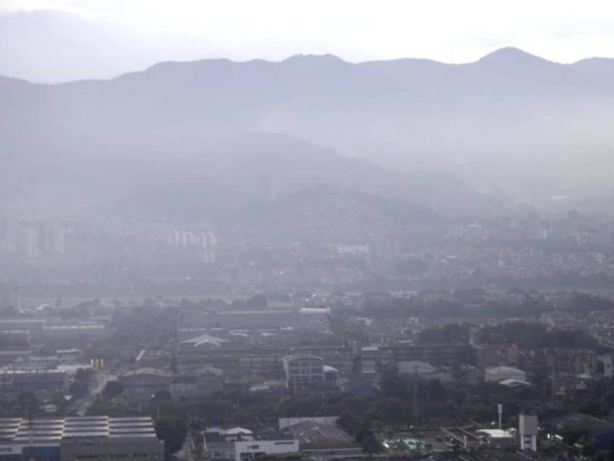 Calidad del aire en el Valle de Aburrá empeoró por incendios