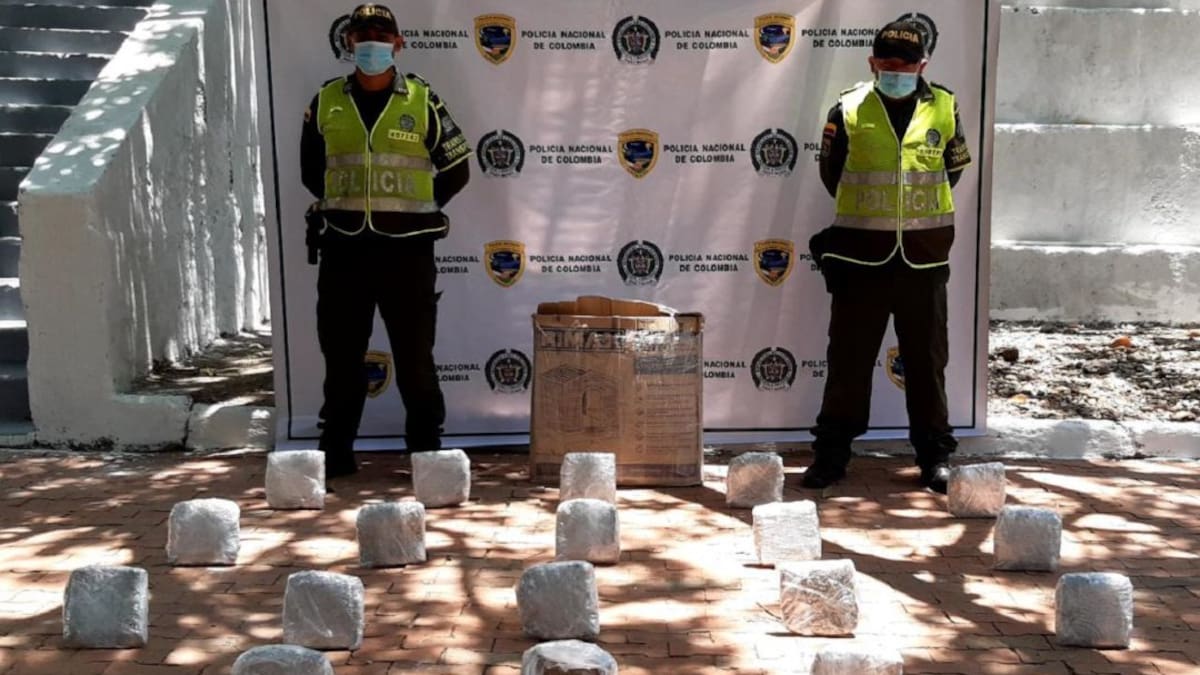 Decomisado cargamento de marihuana en vías de Caldas