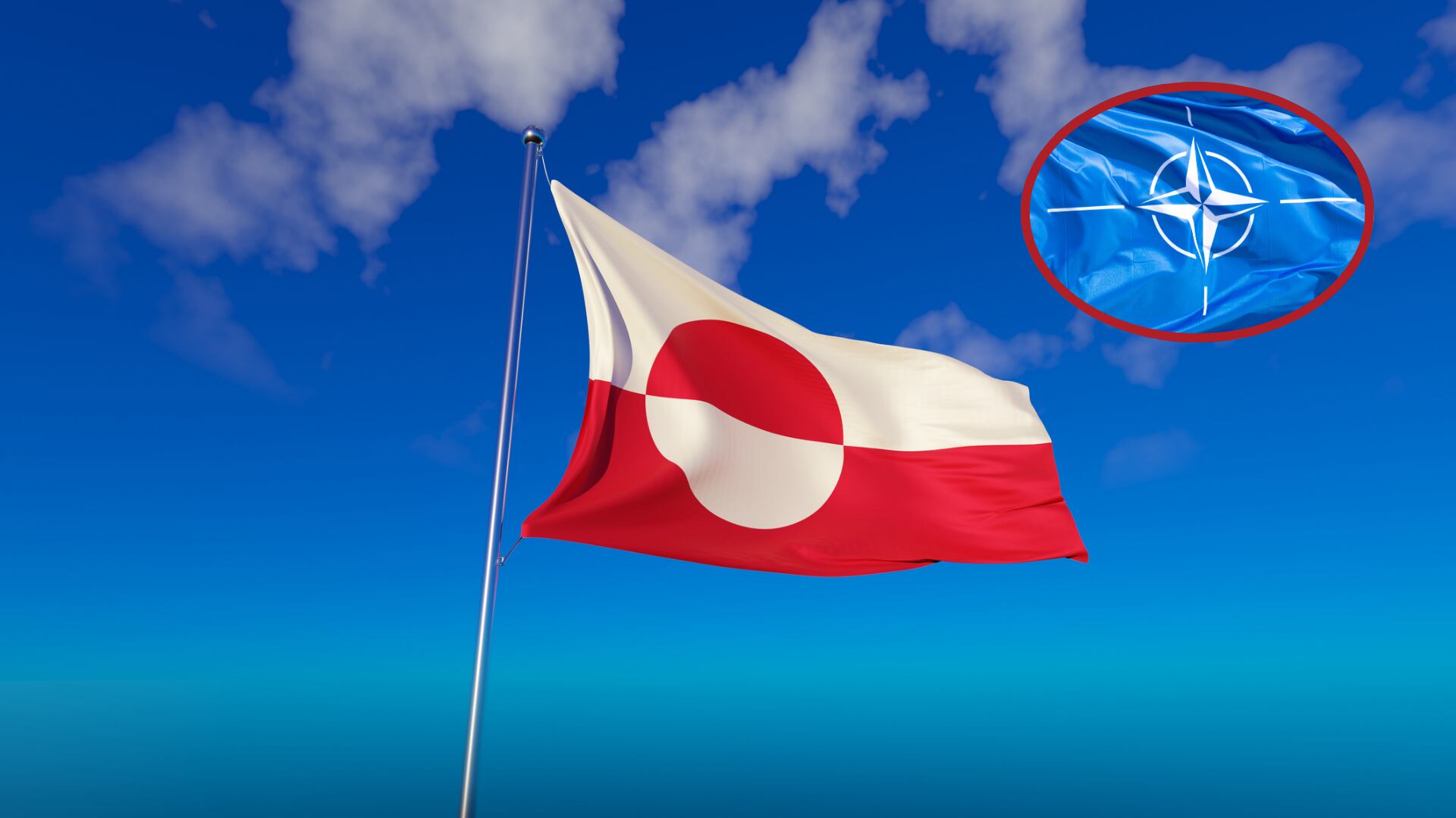 Bandera Groenlandia. Foto: Getty Images