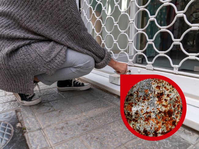 Truco definitivo para ‘barrer’ el óxido en rejas de ventanas y puertas: Es fácil, útil y efectivo/ Imagen de referencia vía Getty Images