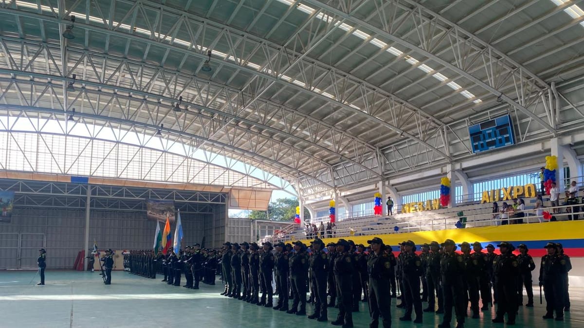 Llegan 105 auxiliares de policía para fortalecer la capacidad institucional en Santa Marta