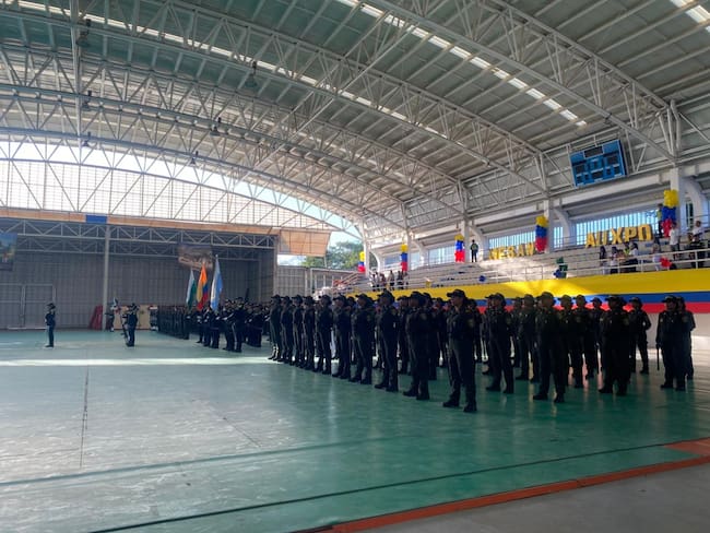 Llegan 105 auxiliares de policía para fortalecer la capacidad institucional en Santa Marta