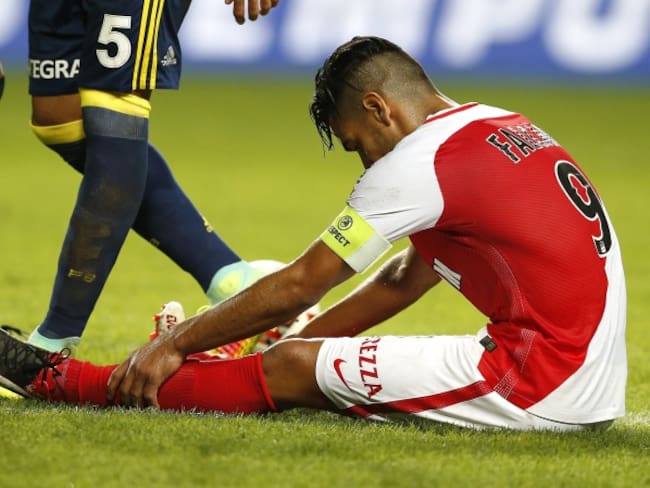 Mónaco confirma la lesión de Falcao y su ausencia durante las próximas semanas