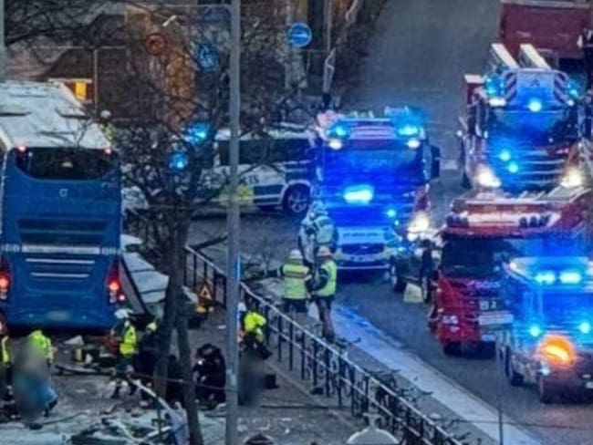 Tragedia en Estocolmo: Varias personas mueren tras ser arrolladas por un autobús