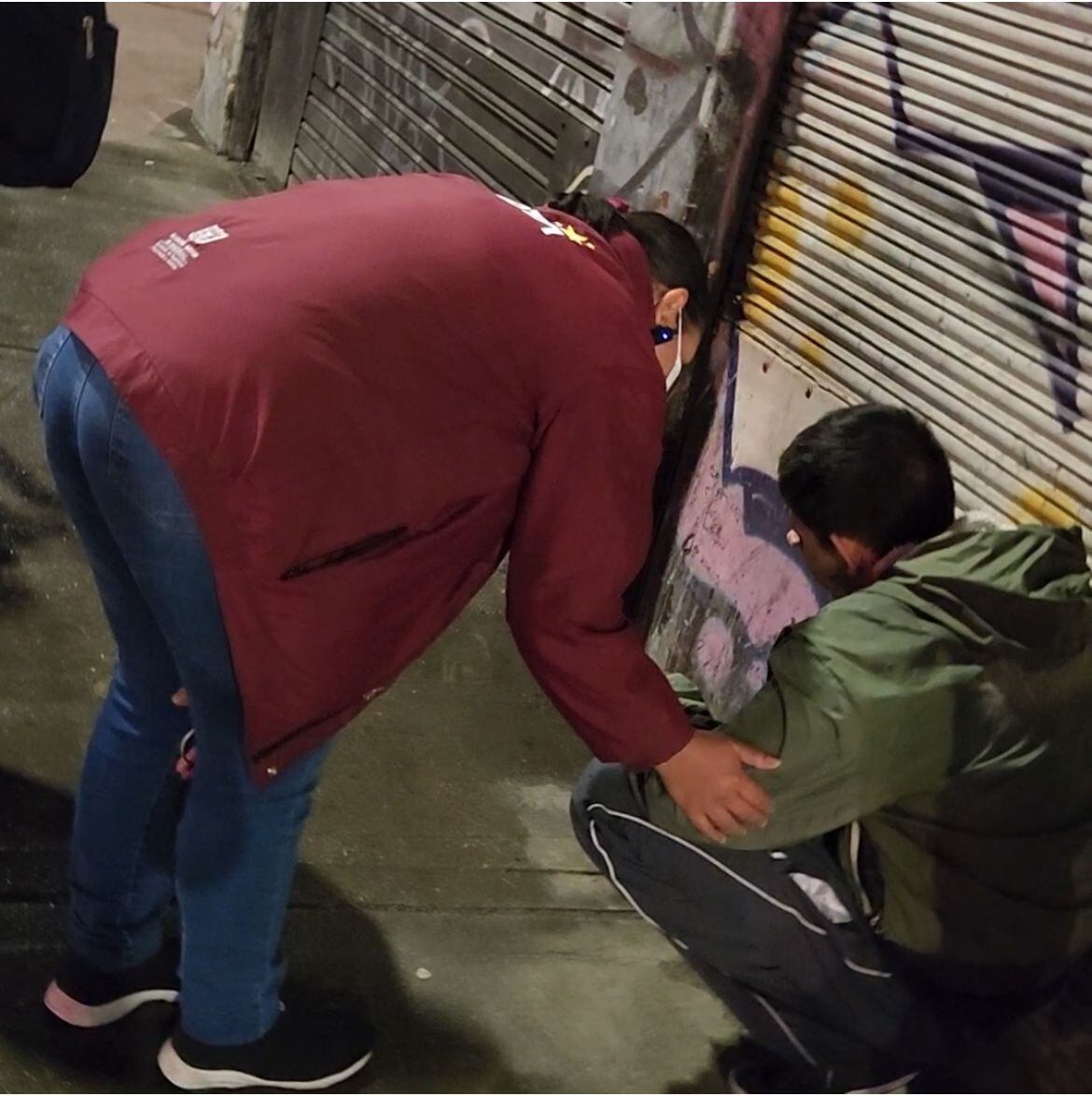 50 menores en condición de mendicidad y abandono. Cortesía Prensa Alcaldía.