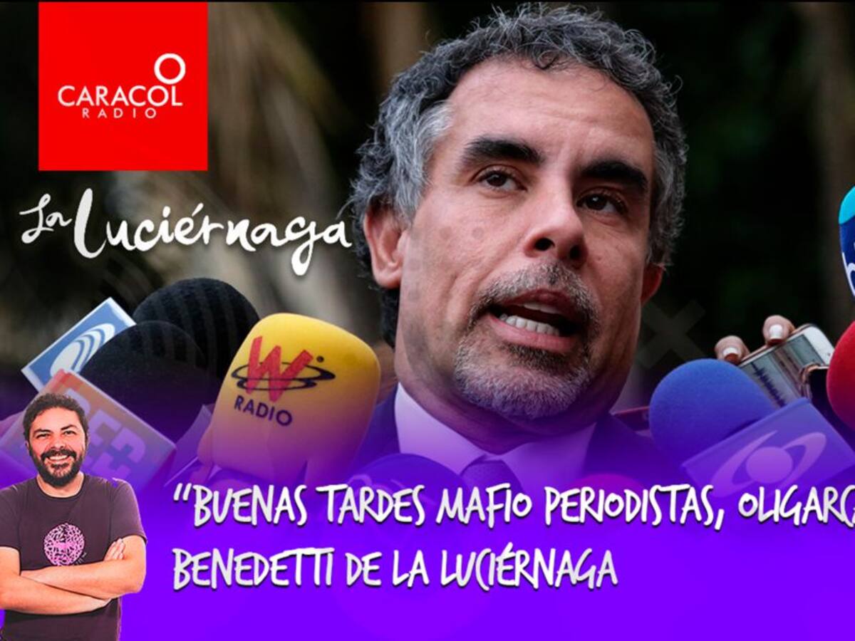 “Buenas tardes mafioperiodistas, oligarcas del sistema”: 'Benedetti'