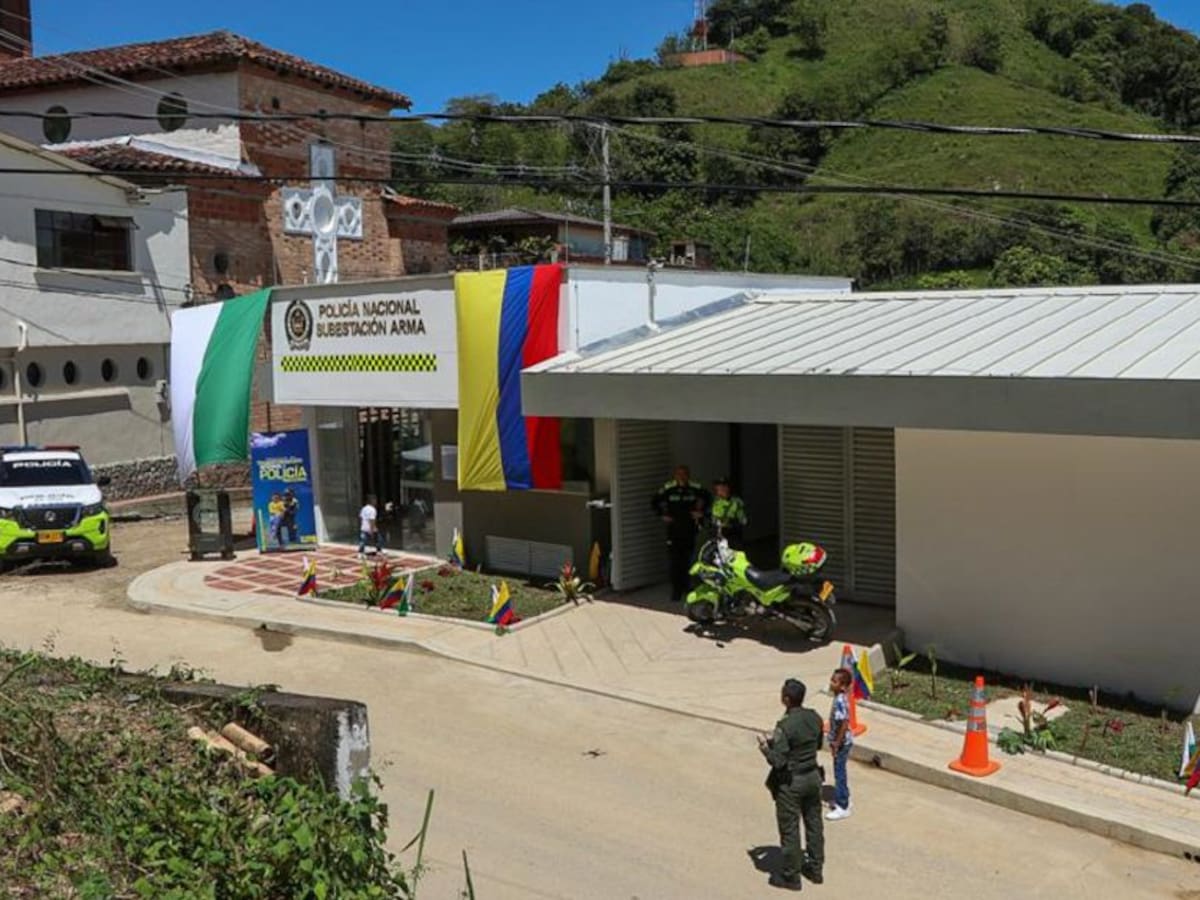 Entregan subestación de Policía de Arma, corregimiento de Aguadas, Caldas