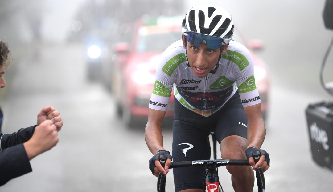 Egan Bernal, ciclista colombiano.
