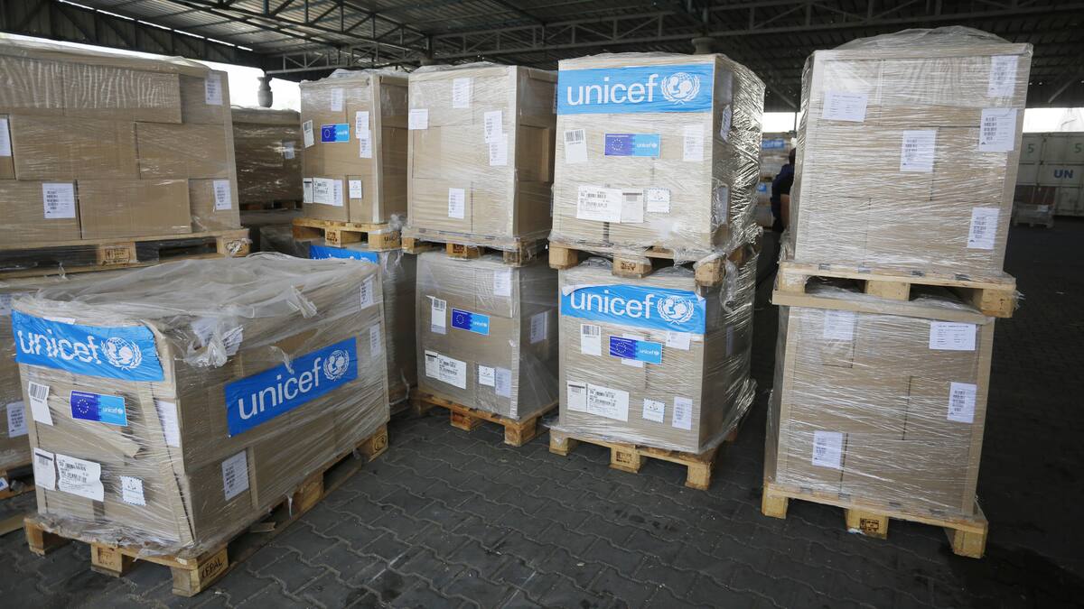 La UE coordinará seis vuelos de Unicef para enviar ayuda humanitaria a Gaza