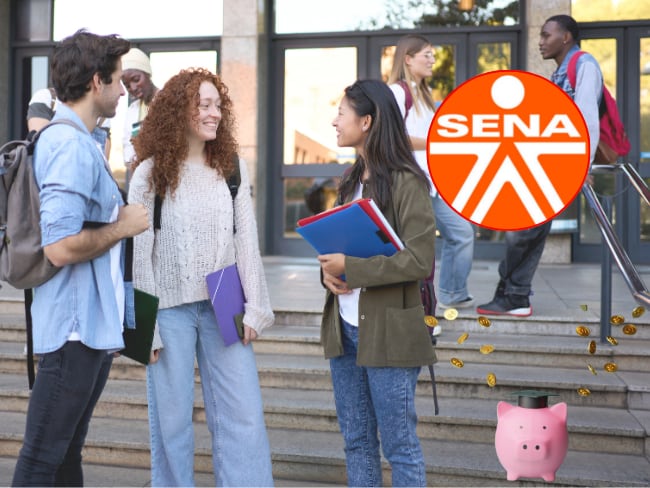 Imagen de referencia a estudiantes que les pagan por estudiar en el SENA/ Getty Images