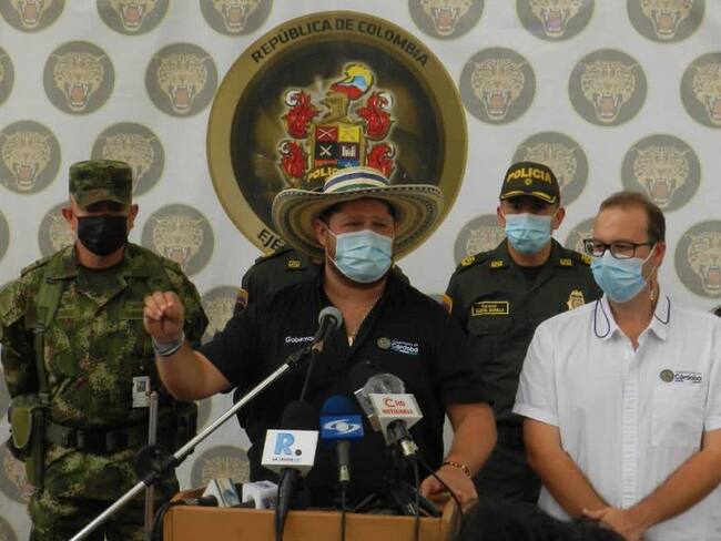 El gobernador Orlando Benítez ofreció recompensas.