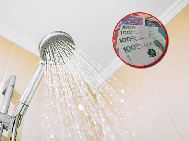 Ducha y ahorro de dinero y agua, imágenes de referencia. Fotos: Getty Images.