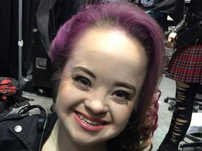 La primera mujer con síndrome de Down en ser la imagen de una campaña de belleza