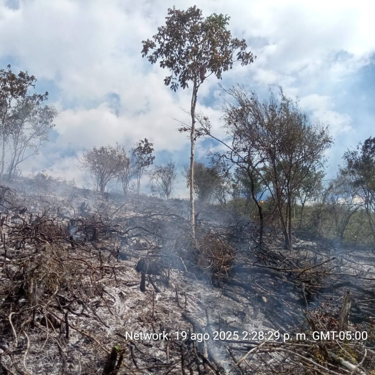 Emergencias por incendios y vendavales afectan varios municipios del Huila