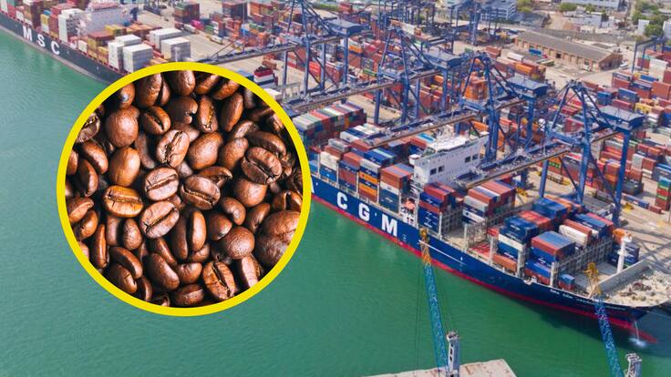 Falta de contenedores en puertos impediría exportar el café: Asoexport lanza alerta